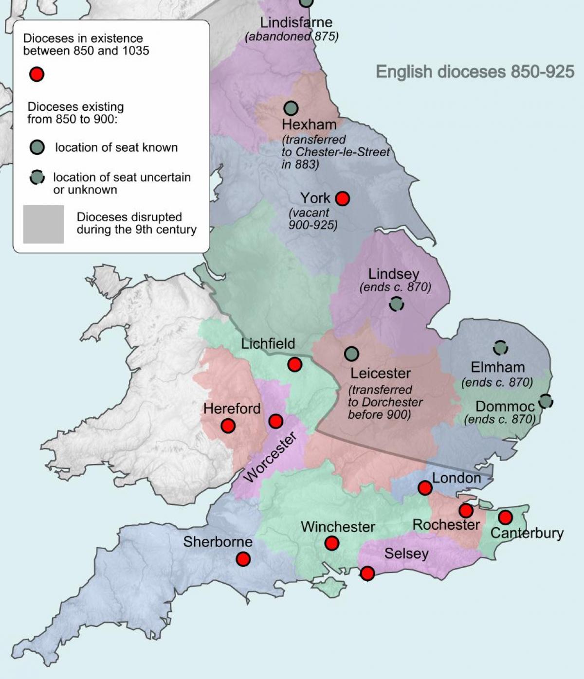 map of Britain viking