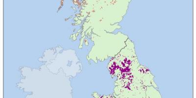 National trust UK map - Map of UK national trust (Northern Europe - Europe)