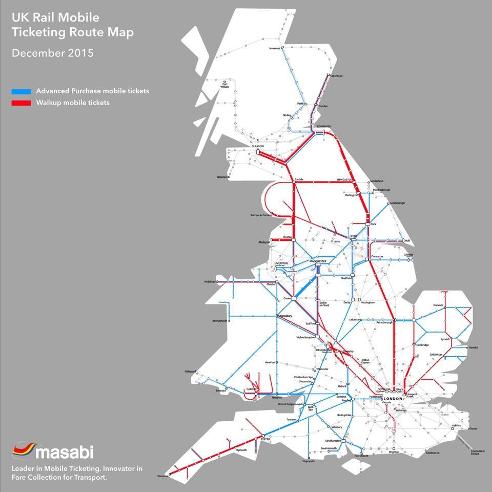 UK train line map UK mainline train map (Northern Europe Europe)