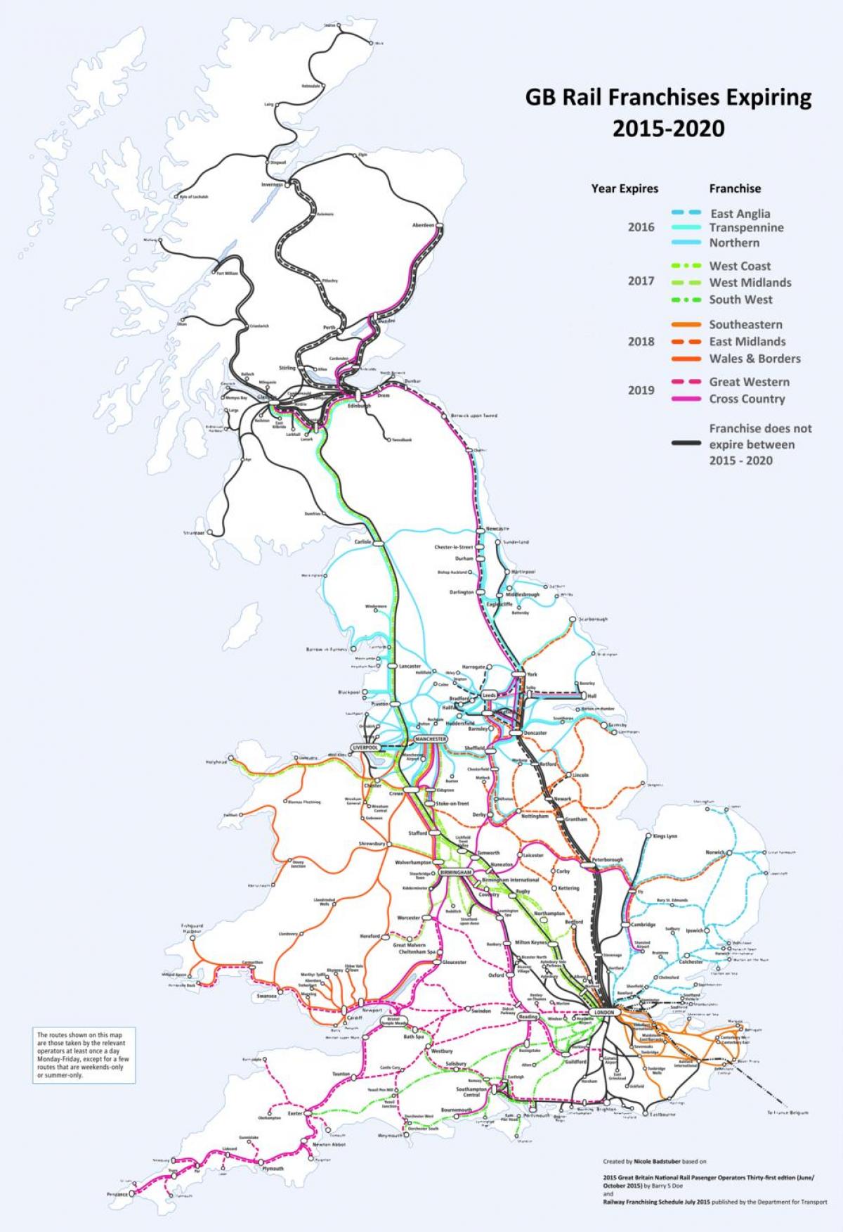 rail route map UK