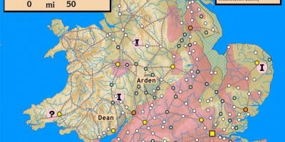 Map of ancient Britain